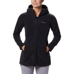 Columbia Women’s Benton Springs II Long Fleece Hoodie Black Size S